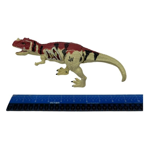 Jurassic World JW Growler Ceratosaurus Roaring Dinosaur Hasbro 2015 Battle Wound - Picture 13 of 15